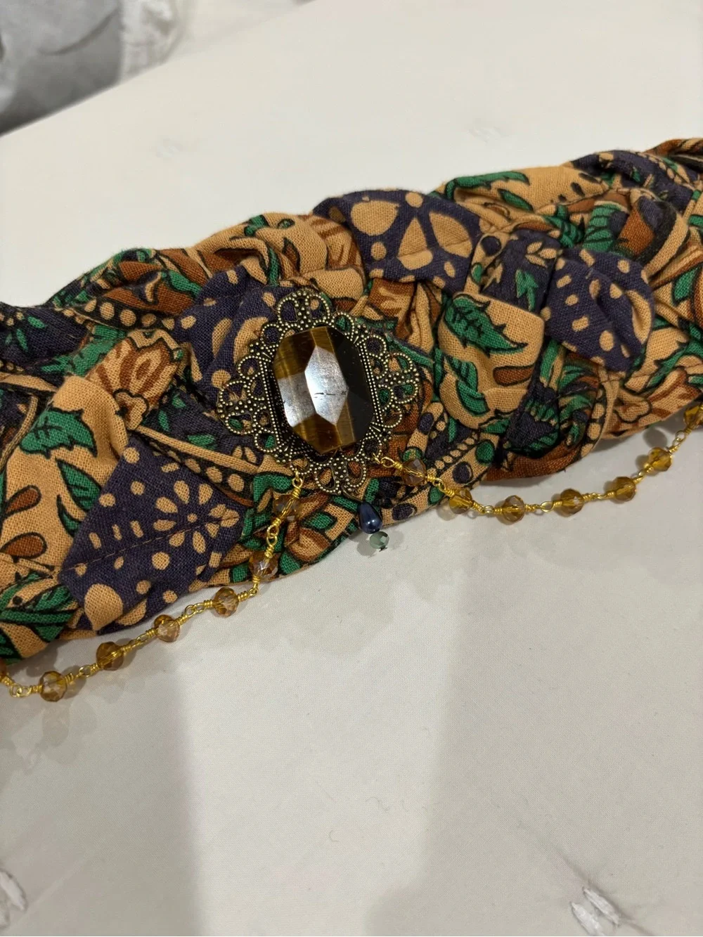 Curried Myrrh Willa Braided Headband